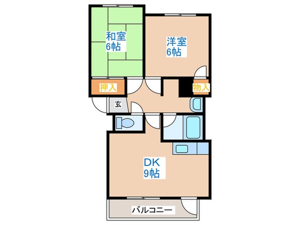 シャトーセピアの物件間取画像